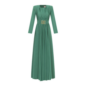 Oscar green dress gown